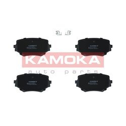 Sada brzdových platničiek kotúčovej brzdy KAMOKA JQ101313