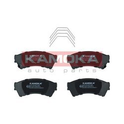 Sada brzdových platničiek kotúčovej brzdy KAMOKA JQ101104