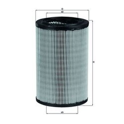 Vzduchový filter KNECHT LX 865