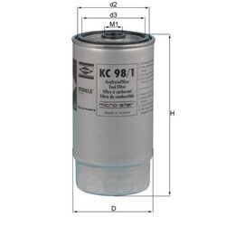 Palivový filter KNECHT KC 98/1