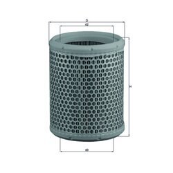 Vzduchový filter KNECHT LX 384