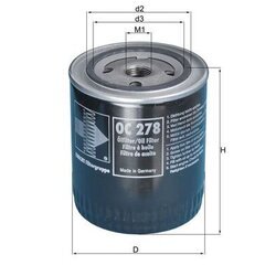 Olejový filter KNECHT OC 278 - obr. 2