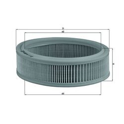 Vzduchový filter KNECHT LX 70