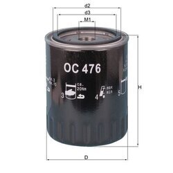 Olejový filter KNECHT OC 476 - obr. 2