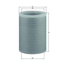 Vzduchový filter KNECHT LX 136
