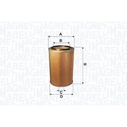 Vzduchový filter MAGNETI MARELLI 153071760525