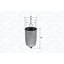 Palivový filter MAGNETI MARELLI 152071758006