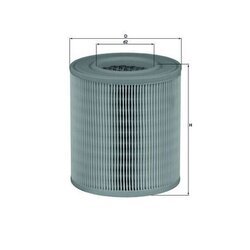 Vzduchový filter MAHLE LX 1253