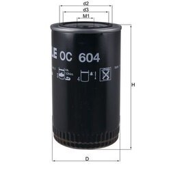 Olejový filter MAHLE OC 604 - obr. 2