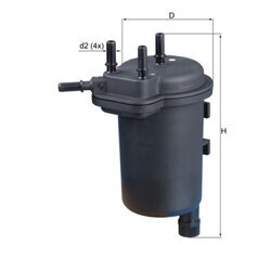 Palivový filter MAHLE KL 430 - obr. 2