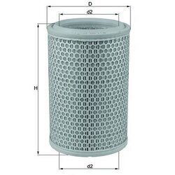 Vzduchový filter MAHLE LX 660