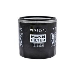 Olejový filter MANN-FILTER W 712/43 - obr. 1