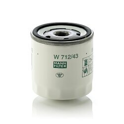 Olejový filter MANN-FILTER W 712/43