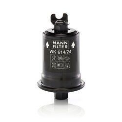 Palivový filter MANN-FILTER WK 614/24 x
