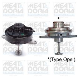 EGR ventil MEAT & DORIA 88064