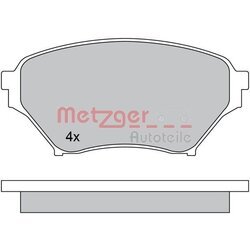 Sada brzdových platničiek kotúčovej brzdy METZGER 1170480