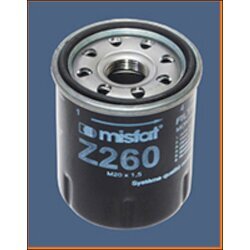 Olejový filter MISFAT Z260