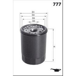 Olejový filter MISFAT Z253 - obr. 1