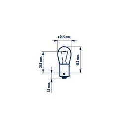 Žiarovka pre smerové svetlo NARVA 176384000 - obr. 1