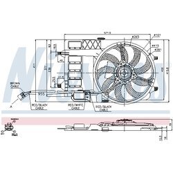 Ventilátor chladenia motora NISSENS 85125 - obr. 9