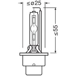 Žiarovka pre diaľkový svetlomet OSRAM 66240XNN