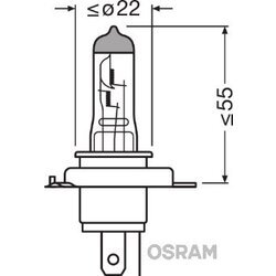 Žiarovka pre diaľkový svetlomet OSRAM 94193