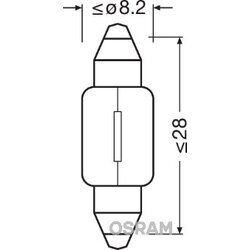 Žiarovka pre osvetlenie vnútorného priestoru OSRAM 6430