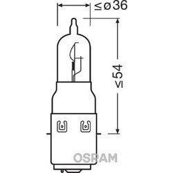 Žiarovka pre diaľkový svetlomet OSRAM 64327