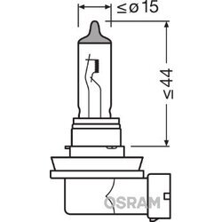 Žiarovka pre diaľkový svetlomet OSRAM 64211-01B - obr. 1