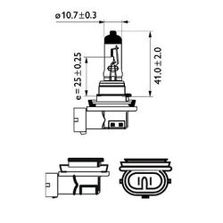 Žiarovka pre diaľkový svetlomet PHILIPS 12362PRC1 - obr. 2
