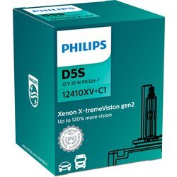 Xenónová výbojka Philips x-Treme Vision +120% D5S 12V 25W PK32d-7 4800K 12410XV2C1