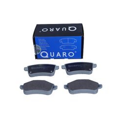 Sada brzdových platničiek kotúčovej brzdy QUARO QP0015 - obr. 1