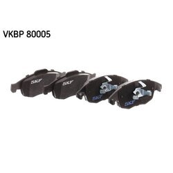 Sada brzdových platničiek kotúčovej brzdy SKF VKBP 80005 - obr. 1