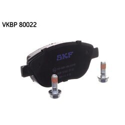 Sada brzdových platničiek kotúčovej brzdy SKF VKBP 80022