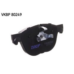 Sada brzdových platničiek kotúčovej brzdy SKF VKBP 80249