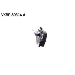 Sada brzdových platničiek kotúčovej brzdy SKF VKBP 80314 A - obr. 1