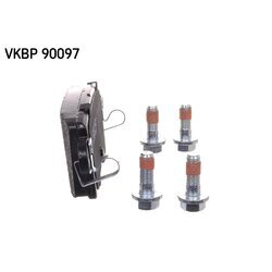 Sada brzdových platničiek kotúčovej brzdy SKF VKBP 90097 - obr. 3