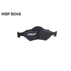 Sada brzdových platničiek kotúčovej brzdy SKF VKBP 80348 - obr. 2