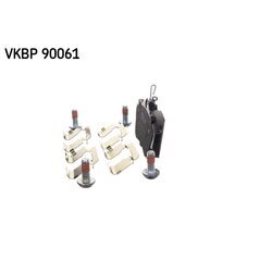 Sada brzdových platničiek kotúčovej brzdy SKF VKBP 90061 - obr. 1