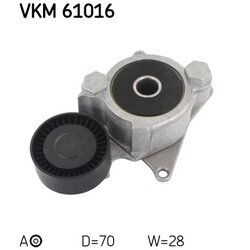 Napínacia kladka rebrovaného klinového remeňa SKF VKM 61016