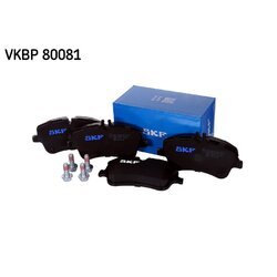 Sada brzdových platničiek kotúčovej brzdy SKF VKBP 80081 - obr. 4