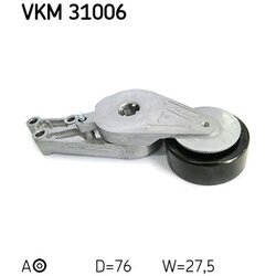 Napínacia kladka rebrovaného klinového remeňa SKF VKM 31006 - obr. 1