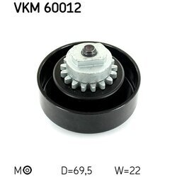 Napínacia kladka rebrovaného klinového remeňa SKF VKM 60012