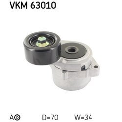 Napínacia kladka rebrovaného klinového remeňa SKF VKM 63010