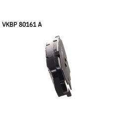 Sada brzdových platničiek kotúčovej brzdy SKF VKBP 80161 A - obr. 3