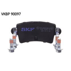 Sada brzdových platničiek kotúčovej brzdy SKF VKBP 90097 - obr. 1