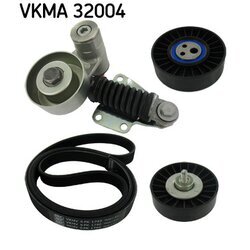 Ozubený klinový remeň - Sada SKF VKMA 32004