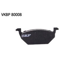 Sada brzdových platničiek kotúčovej brzdy SKF VKBP 80008 - obr. 2