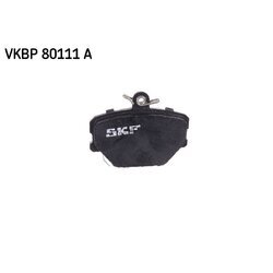 Sada brzdových platničiek kotúčovej brzdy SKF VKBP 80111 A - obr. 2