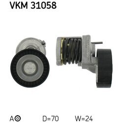 Napínacia kladka rebrovaného klinového remeňa SKF VKM 31058